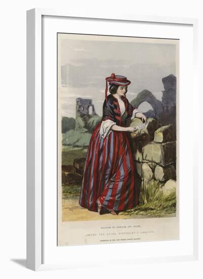 Beauties of England and Wales, Among the Ruins, Sussex-John Absolon-Framed Giclee Print