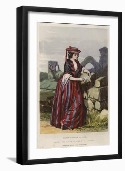 Beauties of England and Wales, Among the Ruins, Sussex-John Absolon-Framed Premium Giclee Print