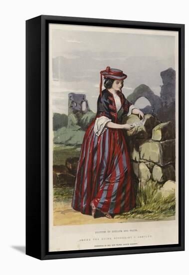Beauties of England and Wales, Among the Ruins, Sussex-John Absolon-Framed Stretched Canvas