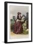 Beauties of England and Wales, Among the Ruins, Sussex-John Absolon-Framed Giclee Print