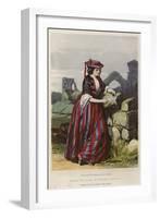 Beauties of England and Wales, Among the Ruins, Sussex-John Absolon-Framed Giclee Print