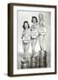 Beauties with Film Canisters-null-Framed Art Print