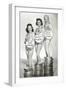 Beauties with Film Canisters-null-Framed Art Print