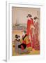 Beauties-Kiyonaga Tori-Framed Giclee Print