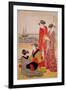 Beauties-Kiyonaga Tori-Framed Giclee Print