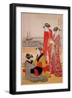 Beauties-Kiyonaga Tori-Framed Premium Giclee Print