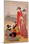 Beauties-Kiyonaga Tori-Mounted Giclee Print