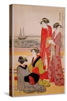 Beauties-Kiyonaga Tori-Stretched Canvas