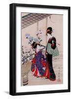 Beauties-Toyokuni Kitagawa-Framed Giclee Print