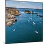 Beautiful Aerial Coast I-Jason Veilleux-Mounted Art Print