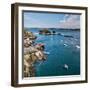 Beautiful Aerial Coast III-Jason Veilleux-Framed Art Print