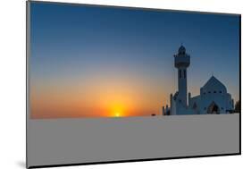 Beautiful Al Khobar Corniche Mosque Saudi Arabia.-AFZALKHAN M-Mounted Photographic Print