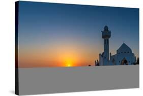 Beautiful Al Khobar Corniche Mosque Saudi Arabia.-AFZALKHAN M-Stretched Canvas