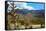 Beautiful Albuquerque Landscape with the Sandia Mountains-pdb1-Framed Stretched Canvas