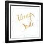 Beautiful and Smile II-SD Graphics Studio-Framed Art Print