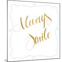 Beautiful and Smile II-SD Graphics Studio-Mounted Art Print