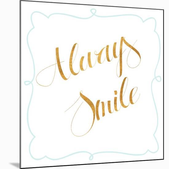 Beautiful and Smile II-SD Graphics Studio-Mounted Art Print