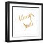 Beautiful and Smile II-SD Graphics Studio-Framed Art Print