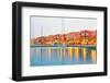 Beautiful Architecture of Hurghada Marina at Dusk in Egypt-Patryk Kosmider-Framed Photographic Print