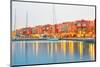 Beautiful Architecture of Hurghada Marina at Dusk in Egypt-Patryk Kosmider-Mounted Photographic Print