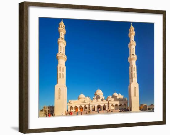 Beautiful Architecture of Mosque in Hurghada, Egypt-Patryk Kosmider-Framed Photographic Print