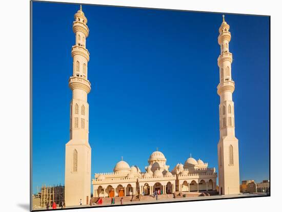 Beautiful Architecture of Mosque in Hurghada, Egypt-Patryk Kosmider-Mounted Photographic Print