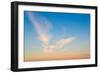 Beautiful Autumn Sunset Sky-Veneratio-Framed Photographic Print