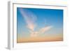 Beautiful Autumn Sunset Sky-Veneratio-Framed Photographic Print