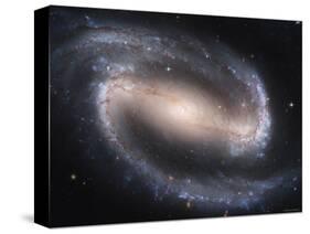 Beautiful Barred Spiral Galaxy NGC 1300, Hubble Space Telescope-Stocktrek Images-Stretched Canvas