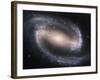 Beautiful Barred Spiral Galaxy NGC 1300, Hubble Space Telescope-Stocktrek Images-Framed Photographic Print