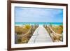 Beautiful Beach at Caribbean Providenciales Island in Turks and Caicos-BlueOrange Studio-Framed Photographic Print