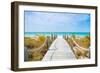 Beautiful Beach at Caribbean Providenciales Island in Turks and Caicos-BlueOrange Studio-Framed Photographic Print