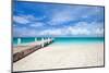 Beautiful Beach at Caribbean Providenciales Island in Turks and Caicos-BlueOrange Studio-Mounted Photographic Print