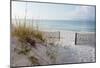 Beautiful Beach At Sunrise-forestpath-Mounted Poster