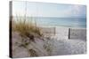 Beautiful Beach at Sunrise-forestpath-Stretched Canvas