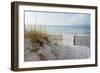 Beautiful Beach at Sunrise-forestpath-Framed Premium Photographic Print