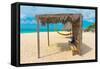 Beautiful Beach in Aruba, Caribbean Islands, Lesser Antilles-mffoto-Framed Stretched Canvas