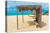 Beautiful Beach in Aruba, Caribbean Islands, Lesser Antilles-mffoto-Stretched Canvas