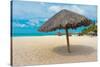 Beautiful Beach in Aruba, Caribbean Islands, Lesser Antilles-mffoto-Stretched Canvas