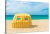 Beautiful Beach in Aruba, Caribbean Islands, Lesser Antilles-mffoto-Stretched Canvas