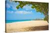 Beautiful Beach in Aruba, Caribbean Islands, Lesser Antilles-mffoto-Stretched Canvas