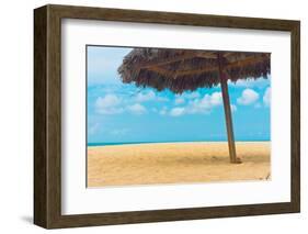 Beautiful Beach in Aruba, Caribbean Islands, Lesser Antilles-mffoto-Framed Photographic Print