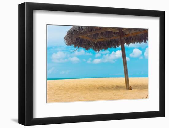 Beautiful Beach in Aruba, Caribbean Islands, Lesser Antilles-mffoto-Framed Photographic Print