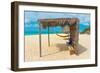 Beautiful Beach in Aruba, Caribbean Islands, Lesser Antilles-mffoto-Framed Photographic Print