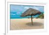 Beautiful Beach in Aruba, Caribbean Islands, Lesser Antilles-mffoto-Framed Photographic Print