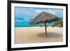 Beautiful Beach in Aruba, Caribbean Islands, Lesser Antilles-mffoto-Framed Photographic Print