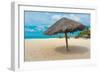 Beautiful Beach in Aruba, Caribbean Islands, Lesser Antilles-mffoto-Framed Photographic Print