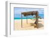 Beautiful Beach in Aruba, Caribbean Islands, Lesser Antilles-mffoto-Framed Photographic Print