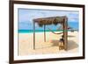 Beautiful Beach in Aruba, Caribbean Islands, Lesser Antilles-mffoto-Framed Photographic Print