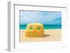 Beautiful Beach in Aruba, Caribbean Islands, Lesser Antilles-mffoto-Framed Photographic Print